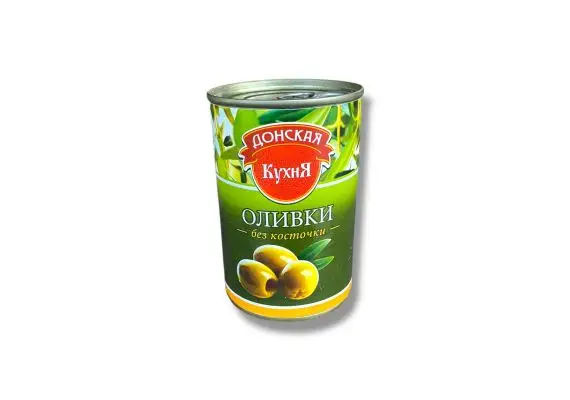 Оливки без косточки "Донская Кухня" 280гр*12 , упак,