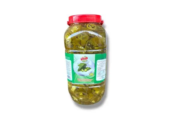 Перец халапеньо резаный "Al Hana Foods" Египет ПЭТ 2900мл