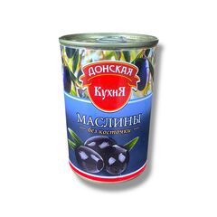 Маслины без косточки "Донская Кухня" 280гр*12 , упак,