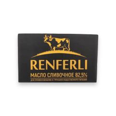 Масло сладко-сливочное несоленое м.д.ж. 82,5%" 400 гр. "Renferly"