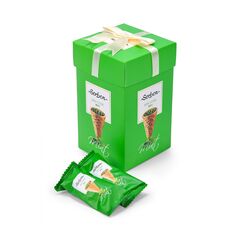 Конфеты Sorbon Мини-рожки «Аромат мяты и воздушные зёрна» 200 г