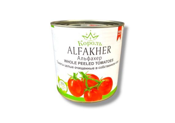 Томаты очищенные в с/с  "ALFAKHER" 2650мл