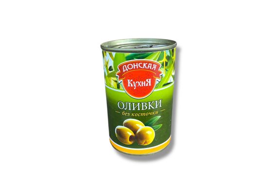 Оливки без косточки "Донская Кухня" 280гр*12 , упак,