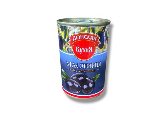 Маслины без косточки "Донская Кухня" 280гр*12 , упак,