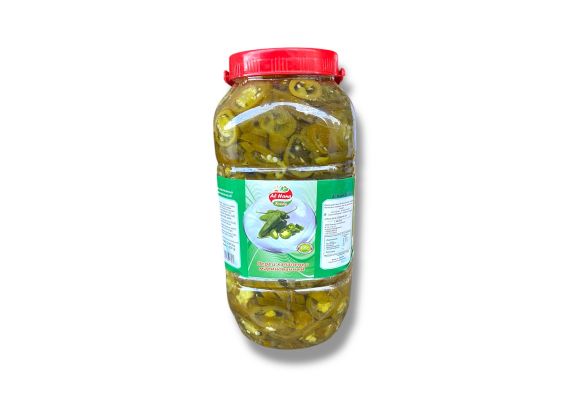 Перец халапеньо резаный "Al Hana Foods" Египет ПЭТ 2900мл