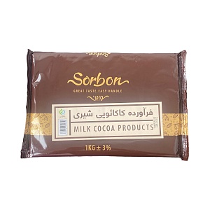 Молочная шоколадная глазурь в плитках, 1 кг ТМ "Sorbon"
