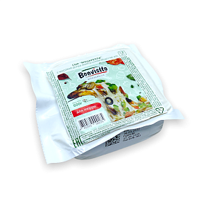 Сыр BONVISTTO "Моцарелла", 40%  брус, в упаковке 500 г