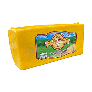 Сыр "Голландский", м.д.ж. 45% ГОСТ НАВРУЗ