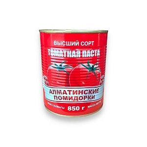 Томатная паста (Алматинские помидорки) 850гр*6шт, шт