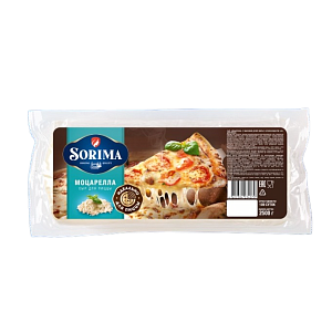 Сыр Моцарелла 40% ТМ SORIMA, фасованный  2,5 кг